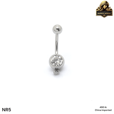 Elegant Crystal Navel Ring – Classic Belly Button Piercing Jewelry_img_4