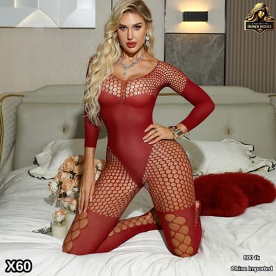 Fishnet Bodysuit Lingerie – Flattering Sheer Body Stocking for Special Nights_img_5