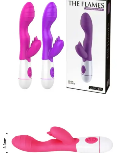 Premium Rabbit Vibrator for Women Dual Stimulation Waterproof Massager MultiSpeed Vibration Adult Wellness Device