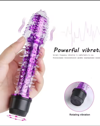Powerful Textured Vibrator for Women Waterproof MultiSpeed Pleasure Massager